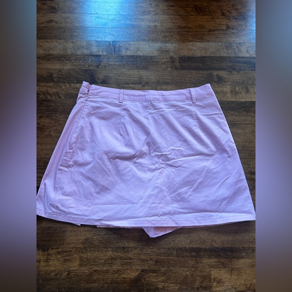 Pink Button-Front Skort - Picture 5 of 5